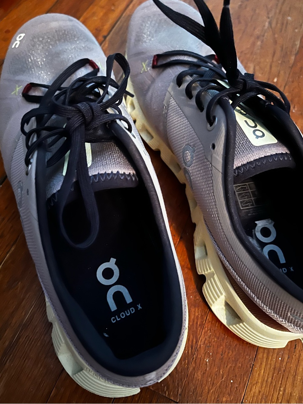ON Cloud X 3 Glacier/Iron Men's Trainers - Picture 13 of 14